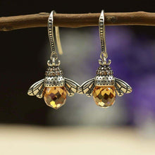 Load image into Gallery viewer, &quot;Dancing Bee&quot; Earrings
