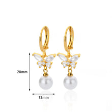 Load image into Gallery viewer, &quot;Forever Butterfly&quot; Earrings
